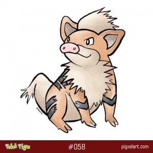 Growlithe, PokéPédia